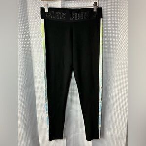 PINK Victoria's Secret  women’s Black yoga pants medium